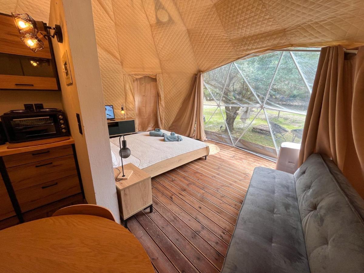 Hotel Manna Gea Glamping Domes Vonitsa Exteriér fotografie