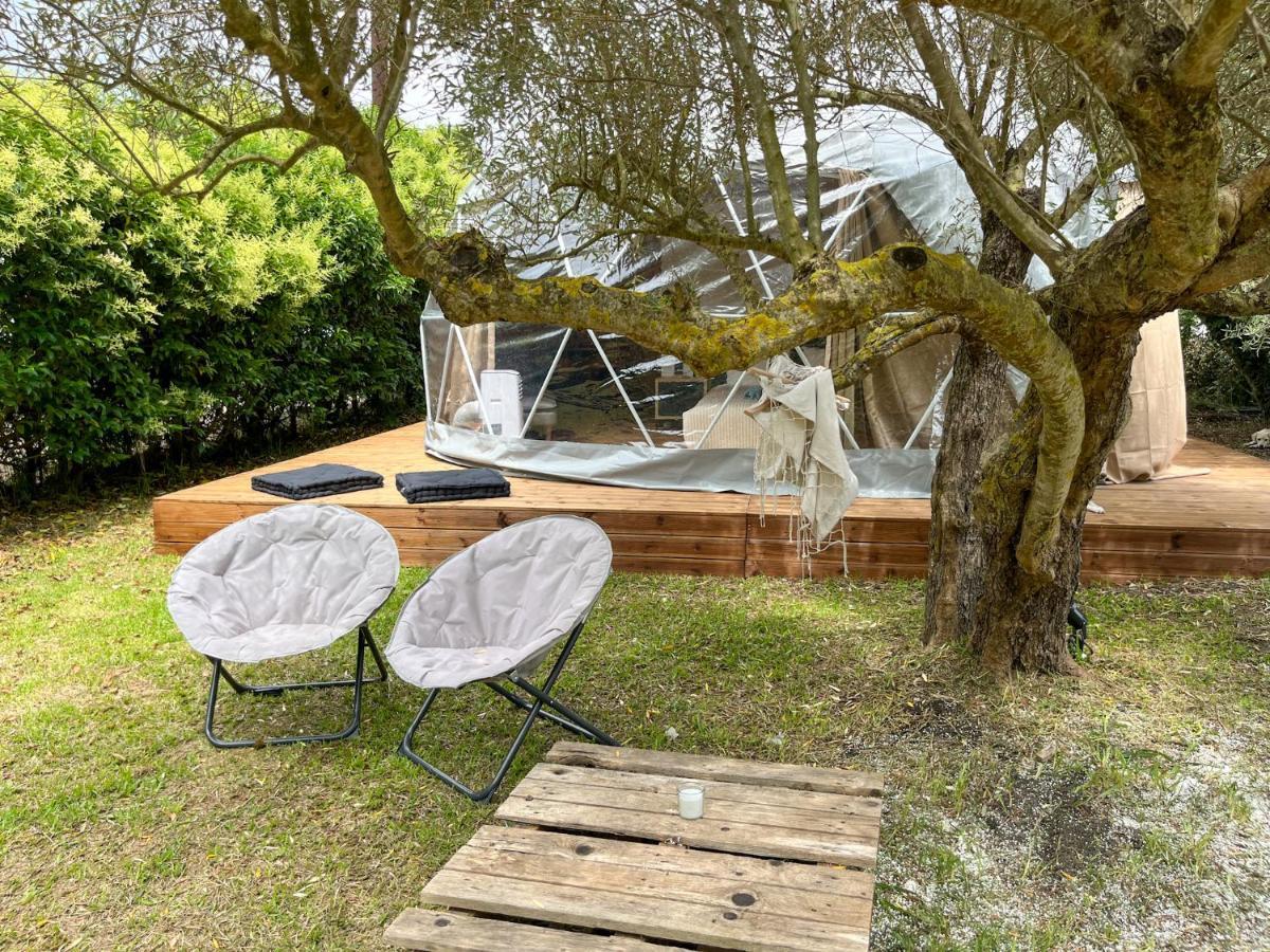 Hotel Manna Gea Glamping Domes Vonitsa Exteriér fotografie